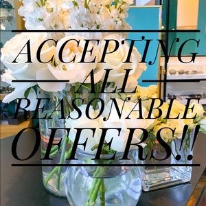 ACCEPTING ALL REASONABLE OFFERS!!